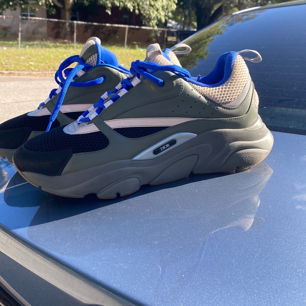 Blue , Olive , Black Color Dior Shoes For Men